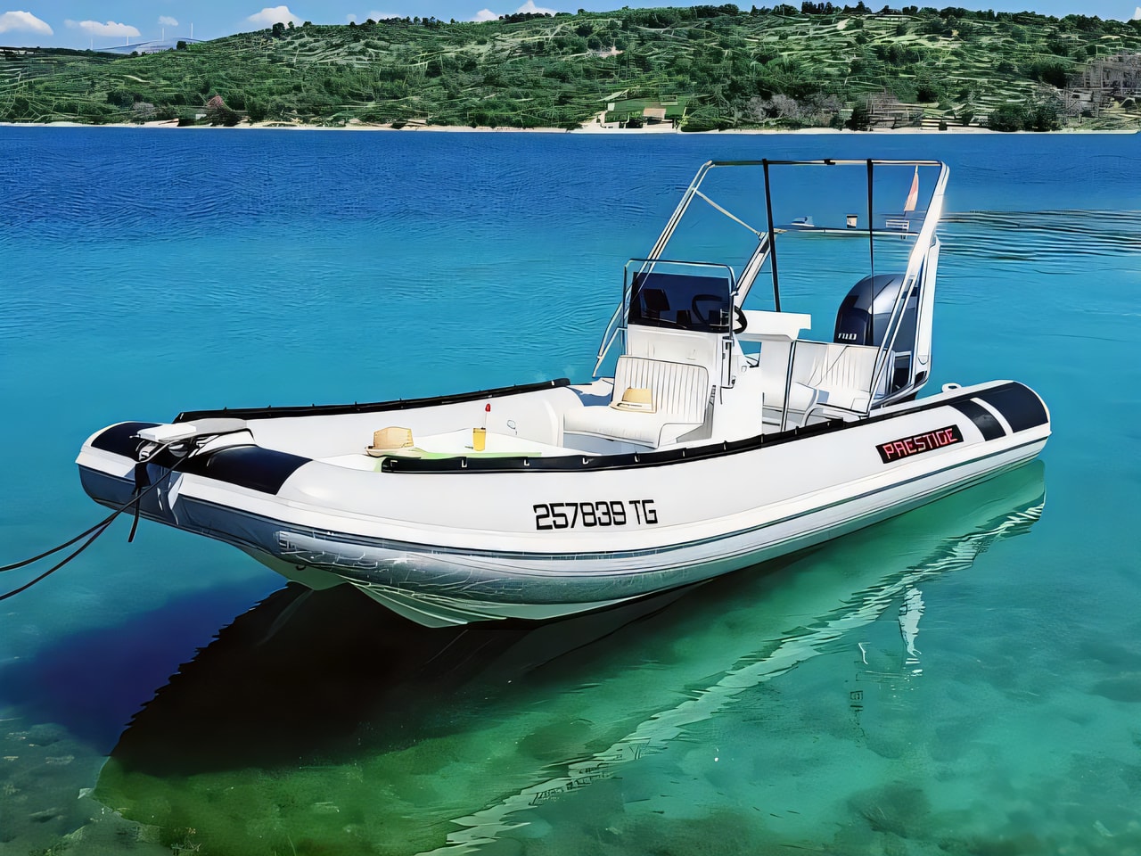 Prestige Ranger 600 yacht charter Trogir City Port
