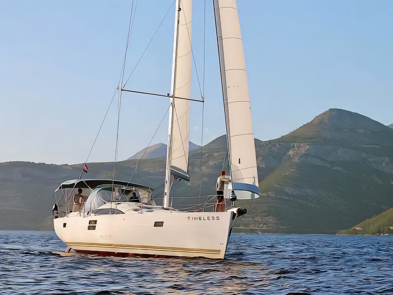 Elan 50 Impression (5 cabins) sailing yacht for charter from Slano / ACI Marina Slano Dubrovnik / Montenegro sailing area Croatia