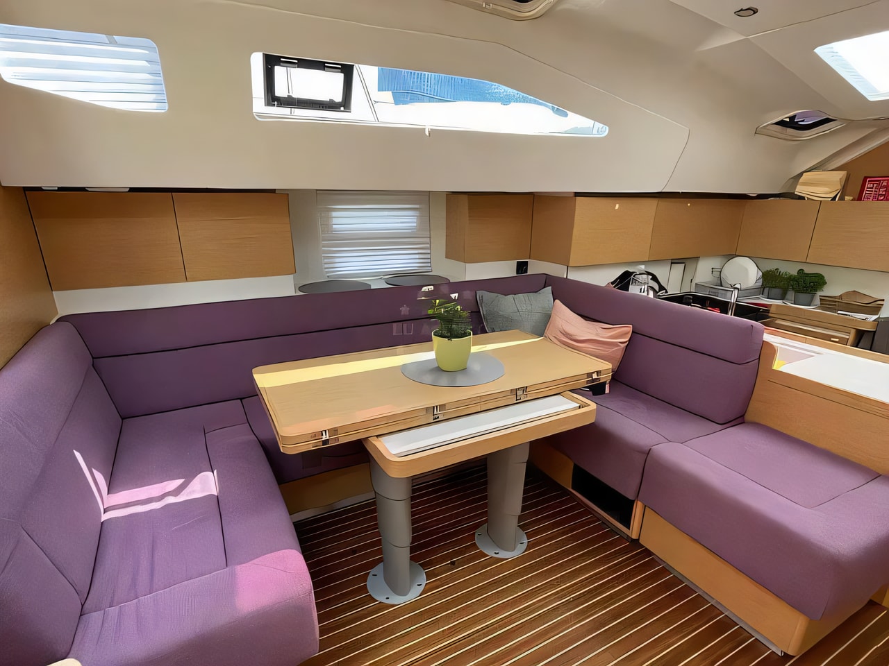 Elan 50 Impression (5 cabins) yacht layout 5 cabins Croatia charter