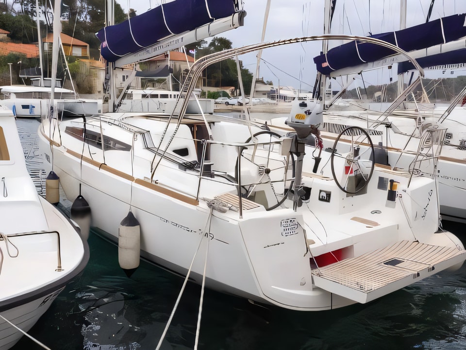 Sun Odyssey 349 sailing yacht for charter from Solta / Rogac Split sailing area Croatia