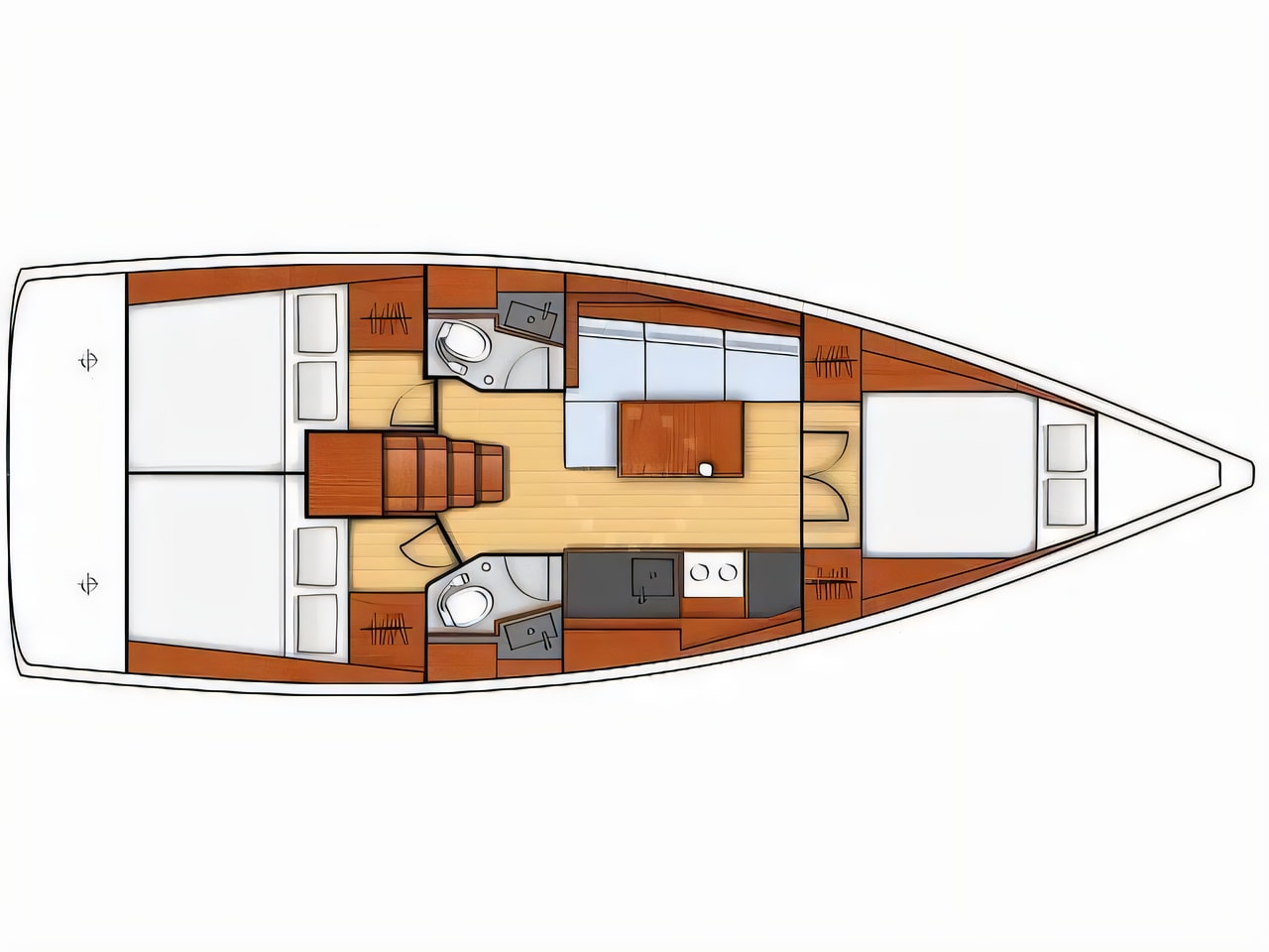 Oceanis 38.1 yacht photo Croatia charter