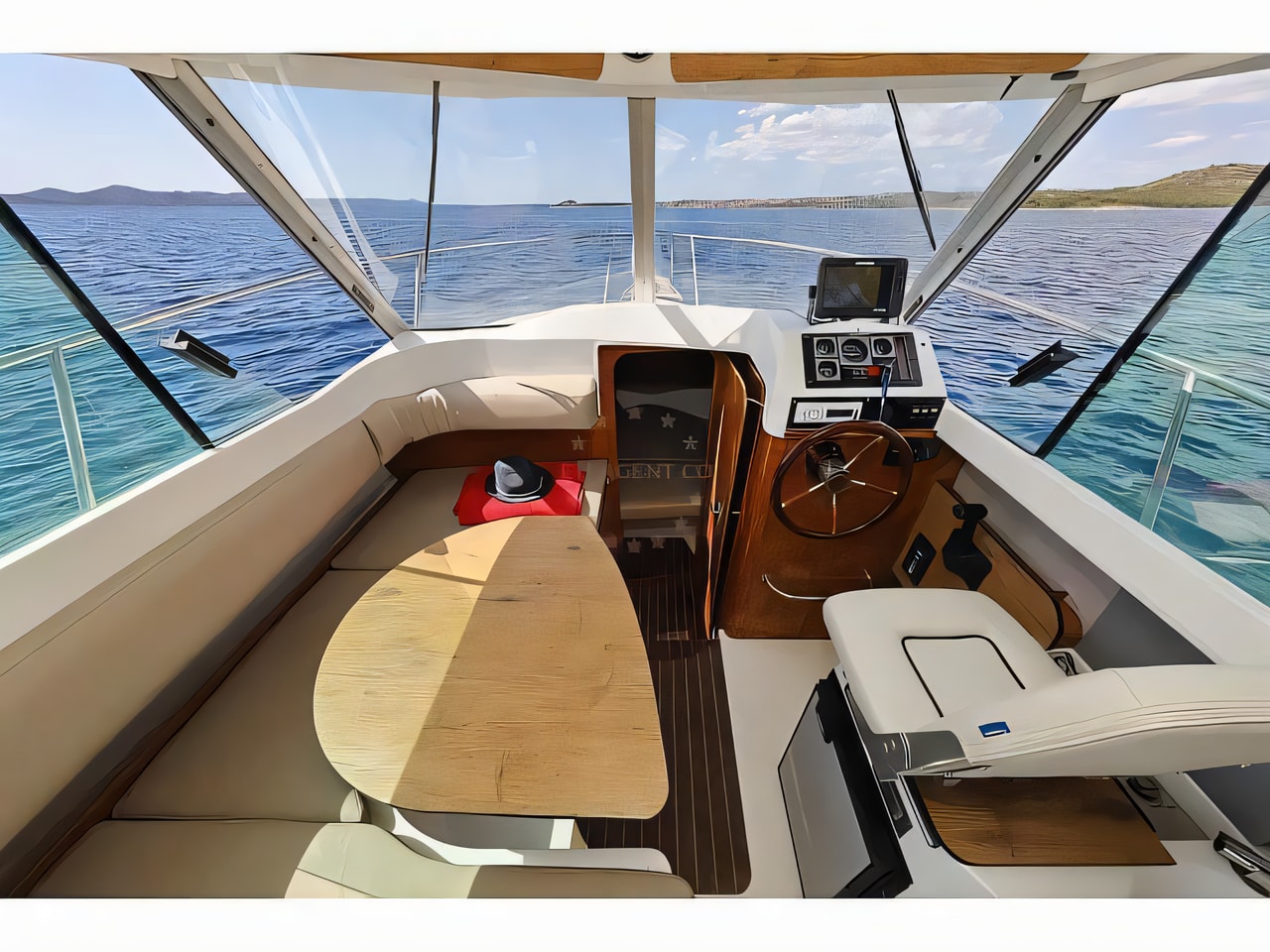 Ocqueteau Timonier 715 Custom Refit yacht layout 1 cabins Croatia charter