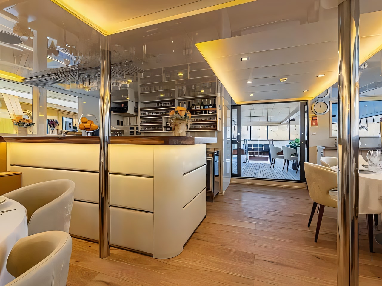 Layout of Luxury Motor Yacht motoryacht with 1 cabins Croatia yacht charter