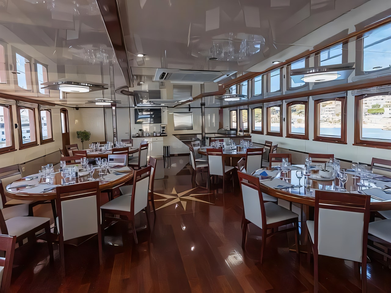 Layout of Luxury Motor Yacht motoryacht with 1 cabins Croatia yacht charter