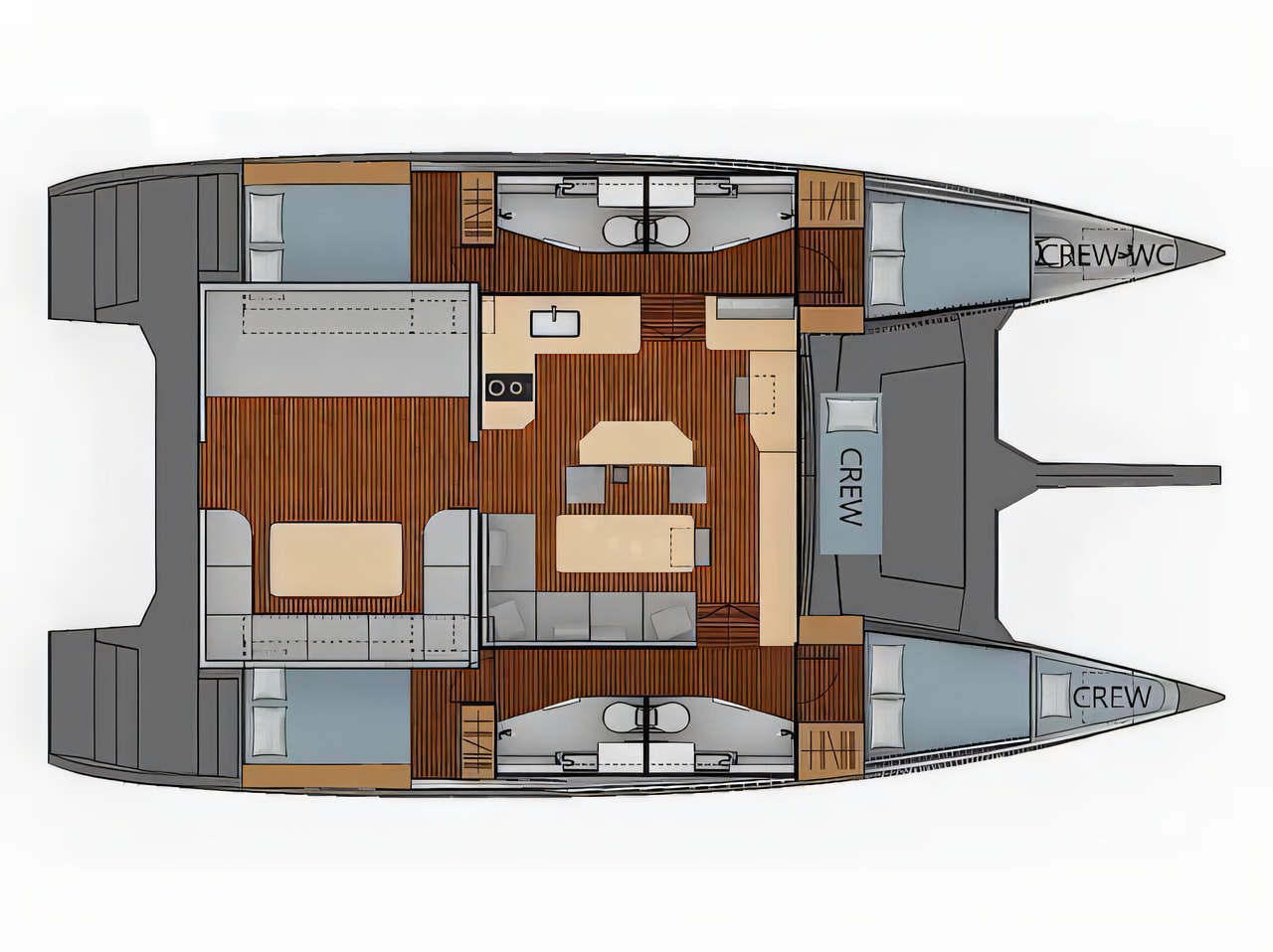 Luna 49 yacht photo Croatia charter