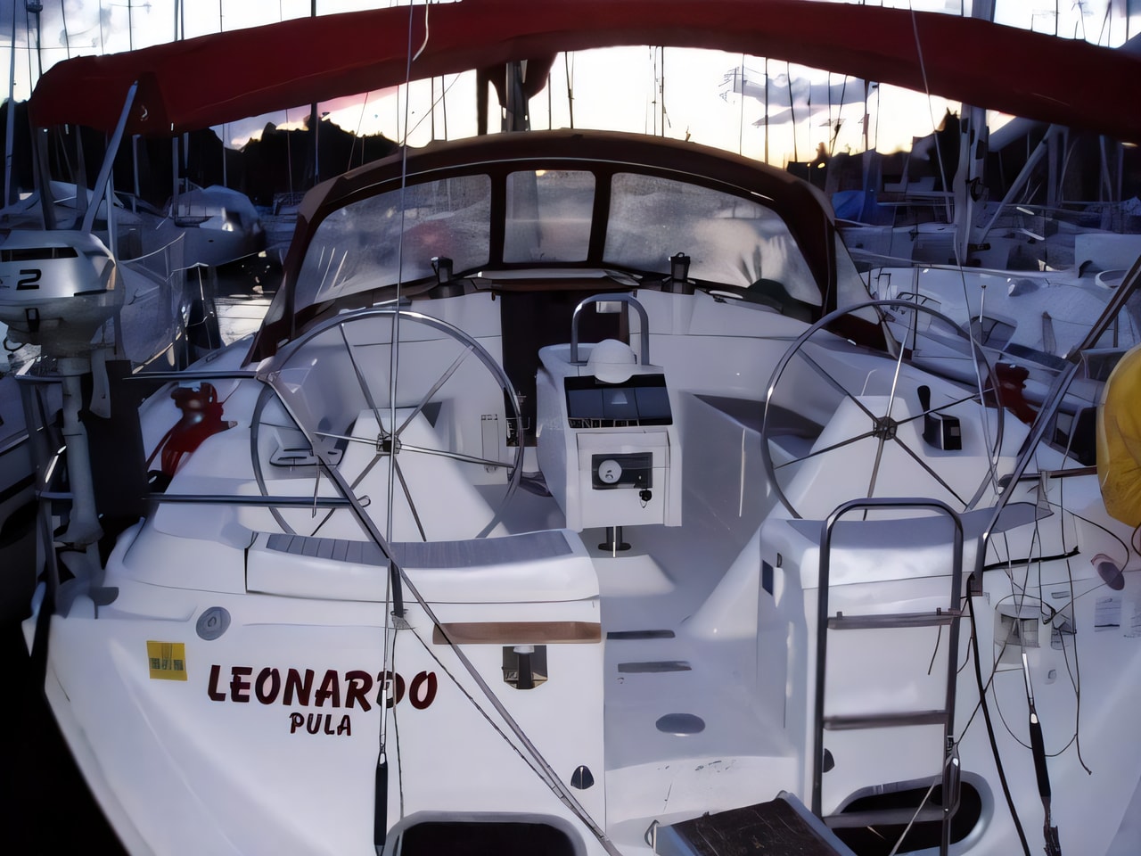 Gib Sea 43 sailing yacht for charter from Porec / Marina Funtana Istria / Kvarner sailing area Croatia