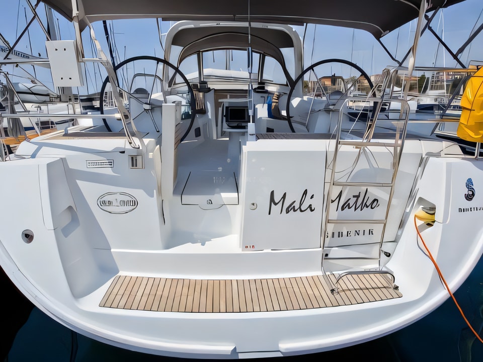 Oceanis 50 Family sailing yacht for charter from Sibenik / Marina Mandalina Sibenik sailing area Croatia