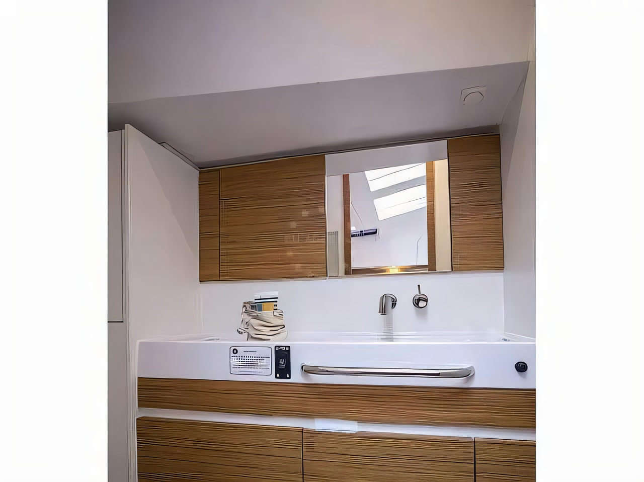 Layout of Elan 50 Impression sail boat with 6 cabins Croatia yacht charter