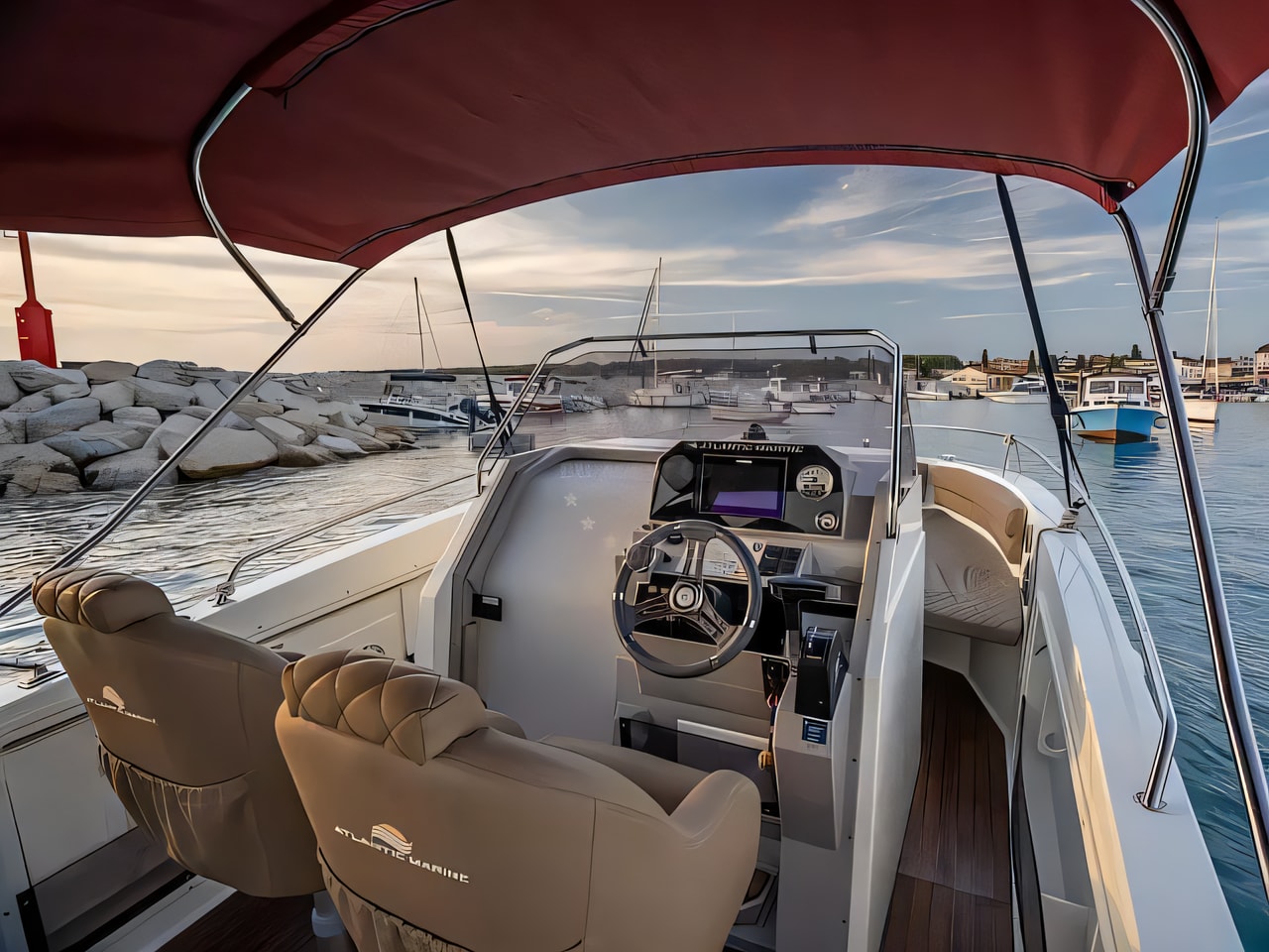 Atlantic Marine 750 yacht layout 0 cabins Croatia charter
