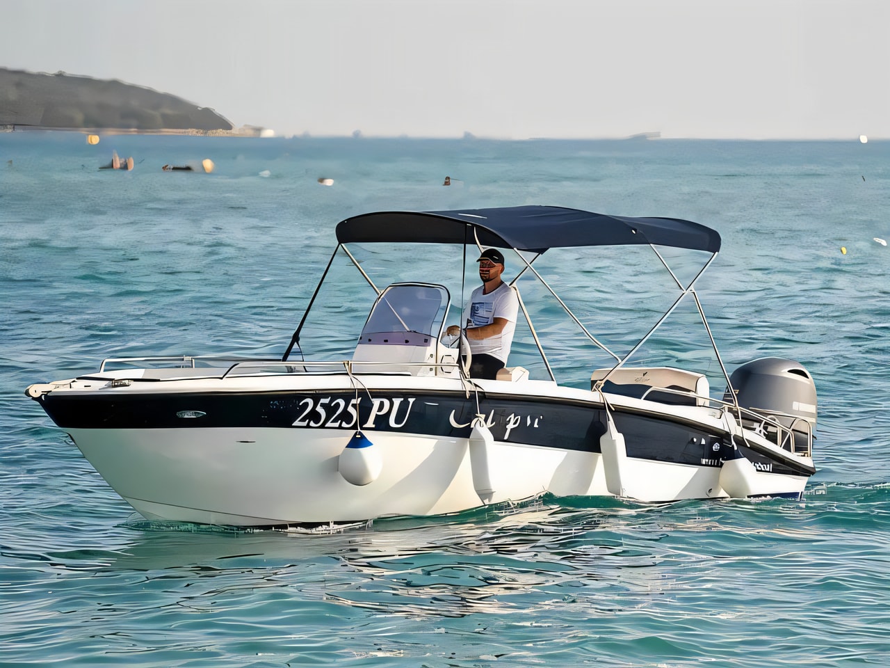 Orizzonti Calipso 620 B motor boat for charter from Pula / Fazana Istria / Kvarner sailing area Croatia