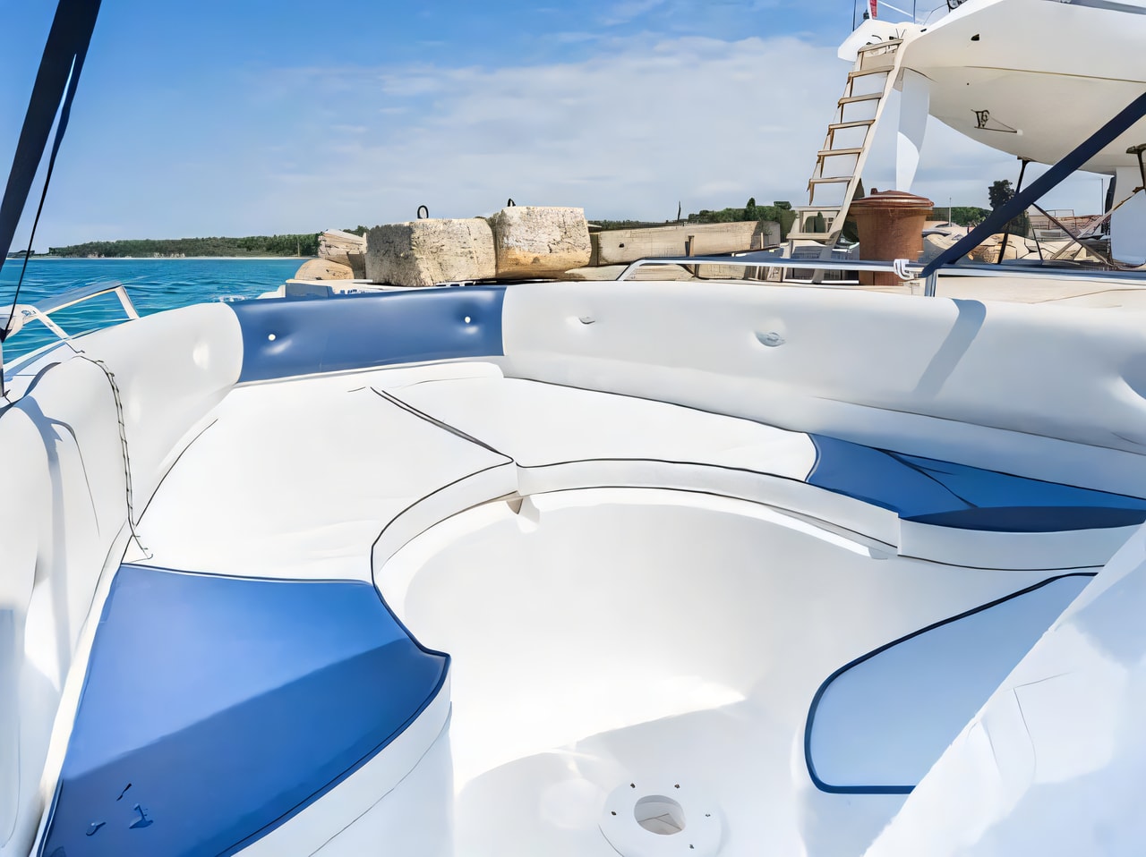 Orizzonti Calipso 620 B yacht layout 0 cabins Croatia charter