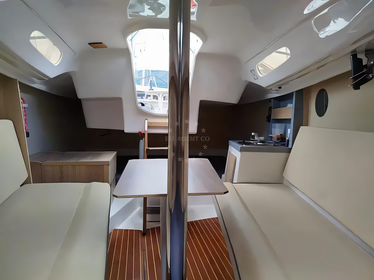 Viko S 21 yacht layout 1 cabins Croatia charter