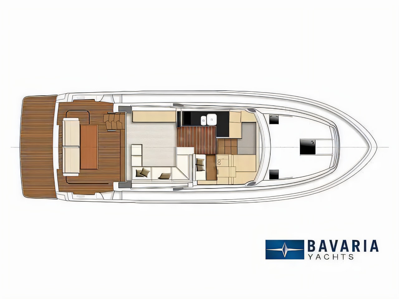 Bavaria Virtess 420 Fly yacht photo Croatia charter