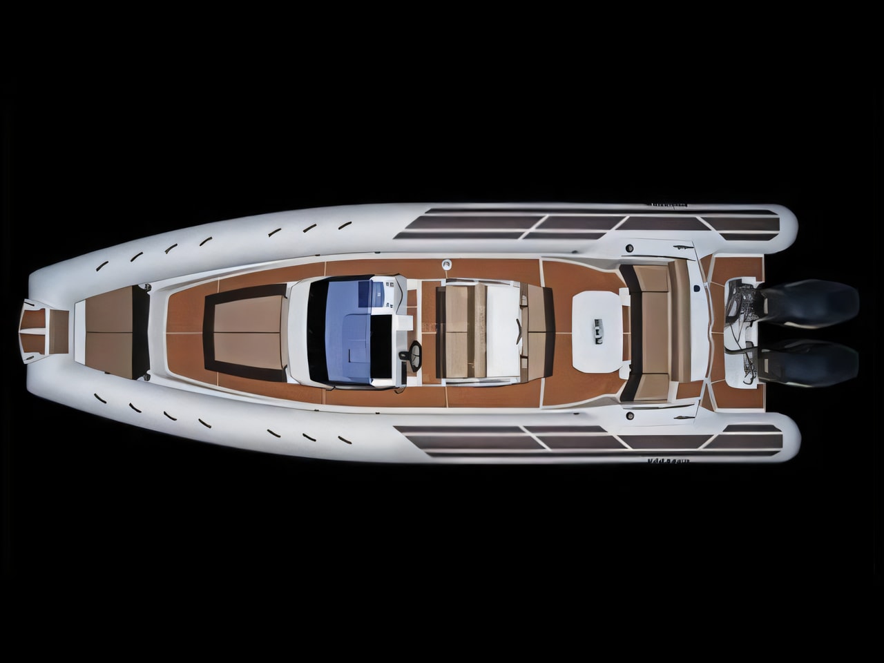 Interior of Brig Eagle 10 motor boat with 1 cabins Croatia yacht charter