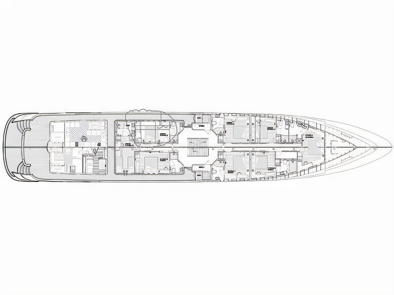 Interior of Motoryacht Riva motoryacht with 1 cabins Croatia yacht charter