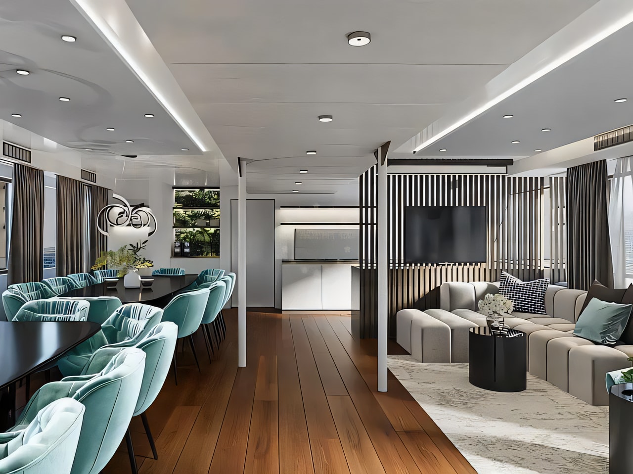Layout of Motoryacht Cristal motoryacht with 1 cabins Croatia yacht charter
