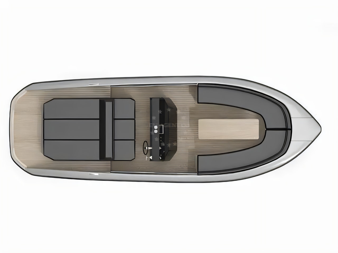 Interior of Rand Play 24 motor boat with 0 cabins Croatia yacht charter
