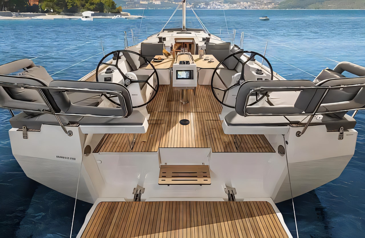 Bavaria C42 sailing yacht for charter from Pula / Tehnomont Marina Veruda Istria / Kvarner sailing area Croatia