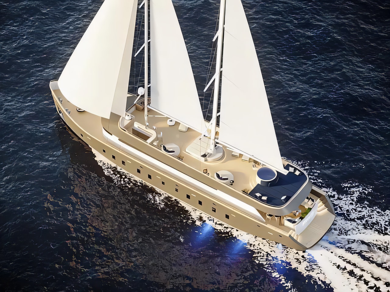Exterior overview of Motoryacht Maxita motoryacht for charter from Split ACI Marina in the Split sailing area Croatia