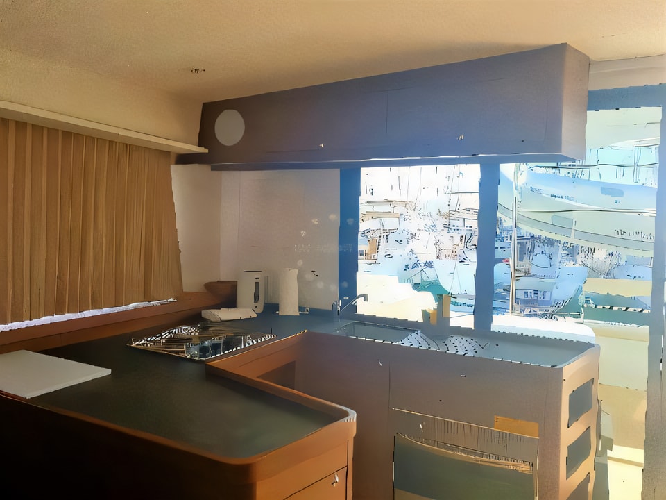 Interior of Lagoon 42 catamaran with 6 cabins Croatia yacht charter