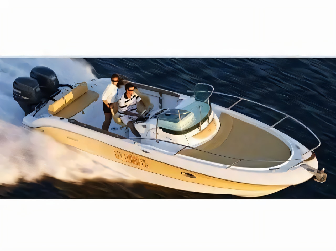 Interior of Sessa Marine Key Largo 25 motor boat with 1 cabins Croatia yacht charter