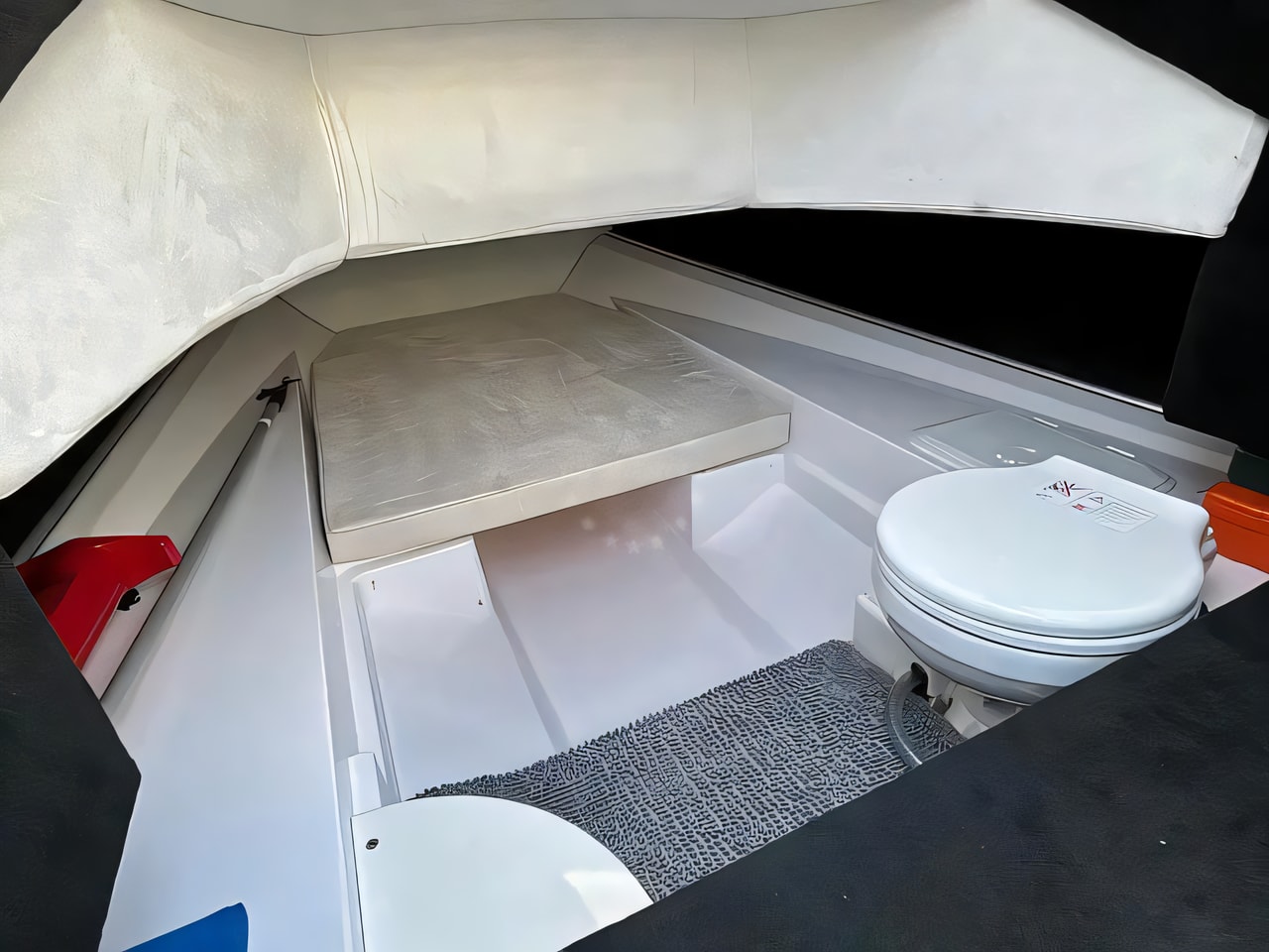 Layout of Sessa Marine Key Largo 25 motor boat with 1 cabins Croatia yacht charter