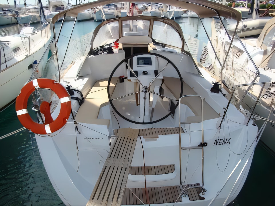 Sun Odyssey 33i sailing yacht for charter from Sukosan / Marina D-Marin Dalmacija Zadar sailing area Croatia