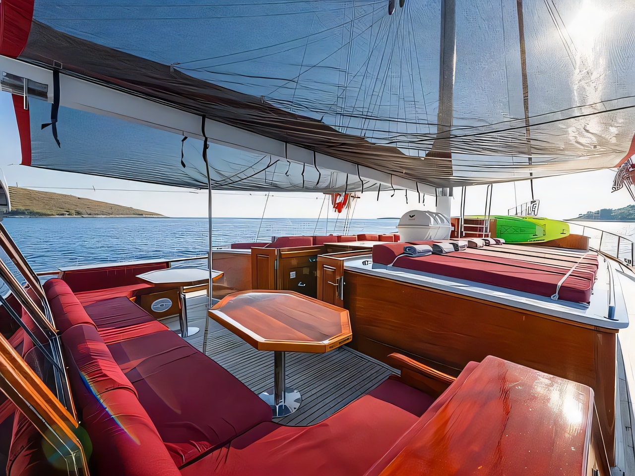 Interior of Gulet Croatia gulet or cruiser with 7 cabins Croatia yacht charter
