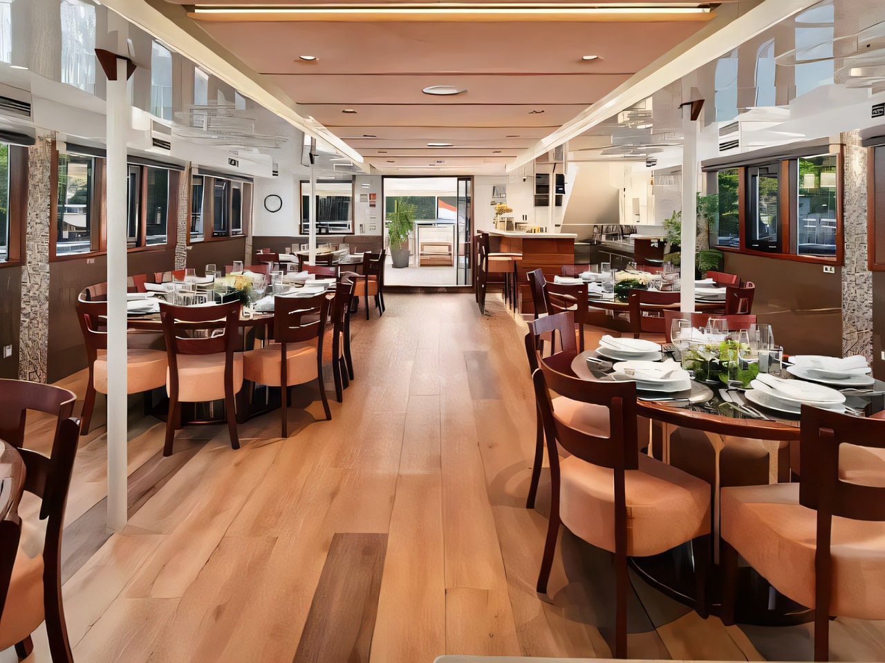 Layout of Motoryacht Queen Eleganza motoryacht with 1 cabins Croatia yacht charter