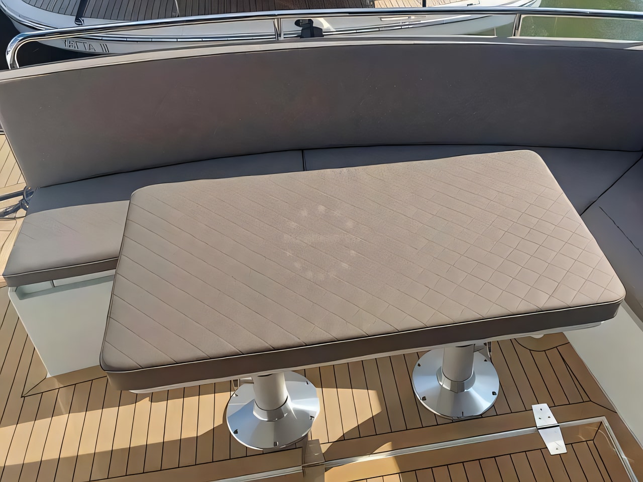 Interior of Maxima 37 motor boat with 2 cabins Croatia yacht charter