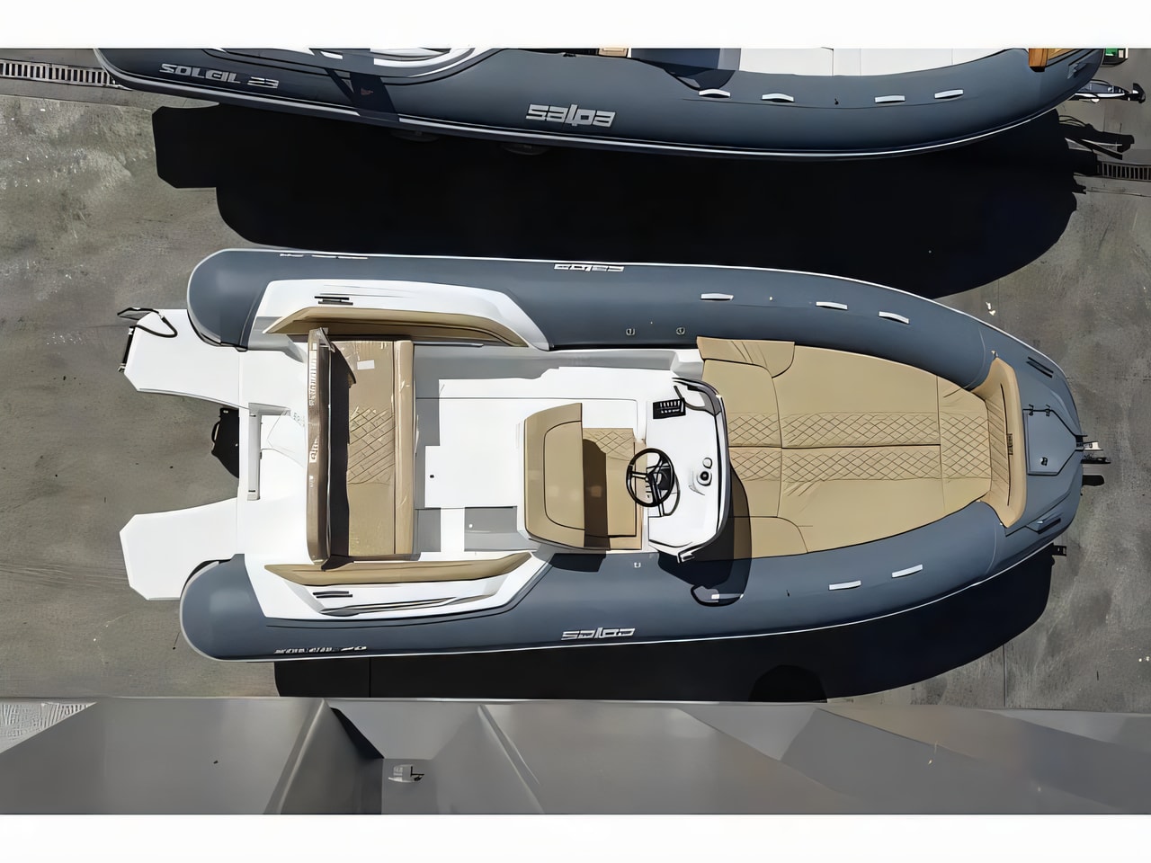 Interior of Salpa Soleil 20 rubber boat with 0 cabins Croatia yacht charter
