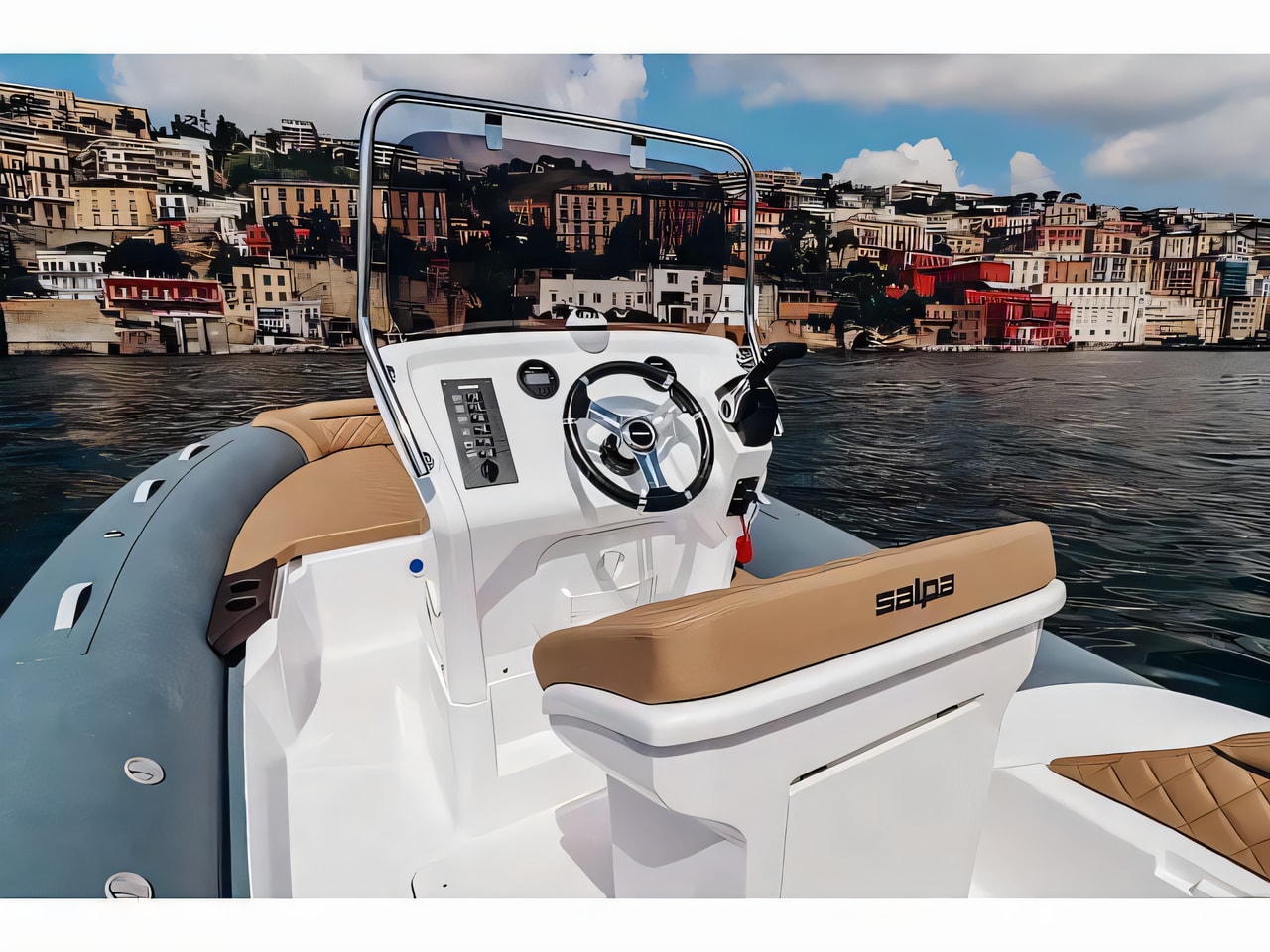 Layout of Salpa Soleil 18 rubber boat with 0 cabins Croatia yacht charter