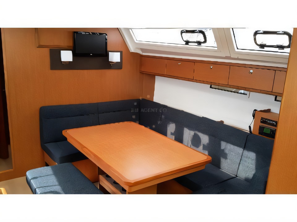 Interior of Bavaria Cruiser46 sail boat with 4 cabins Croatia yacht charter