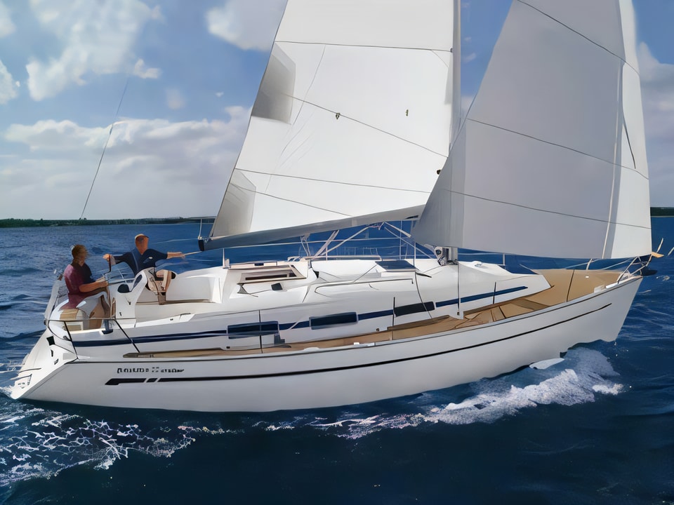 Bavaria 32 sailing yacht for charter from Biograd / Marina Kornati Zadar sailing area Croatia
