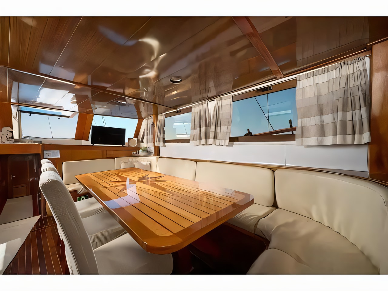 Layout of Gulet Agora gulet or cruiser with 6 cabins Croatia yacht charter