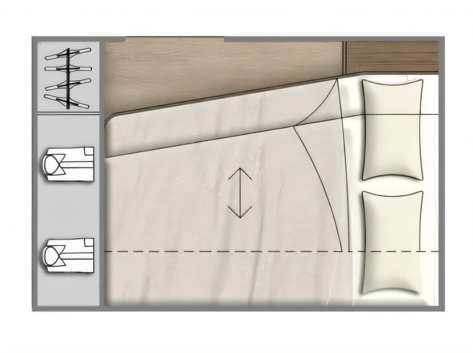Interior of Lagoon 50 catamaran with 6 cabins Croatia yacht charter