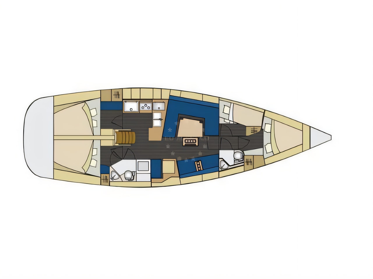Elan 444 Impression yacht in Croatia