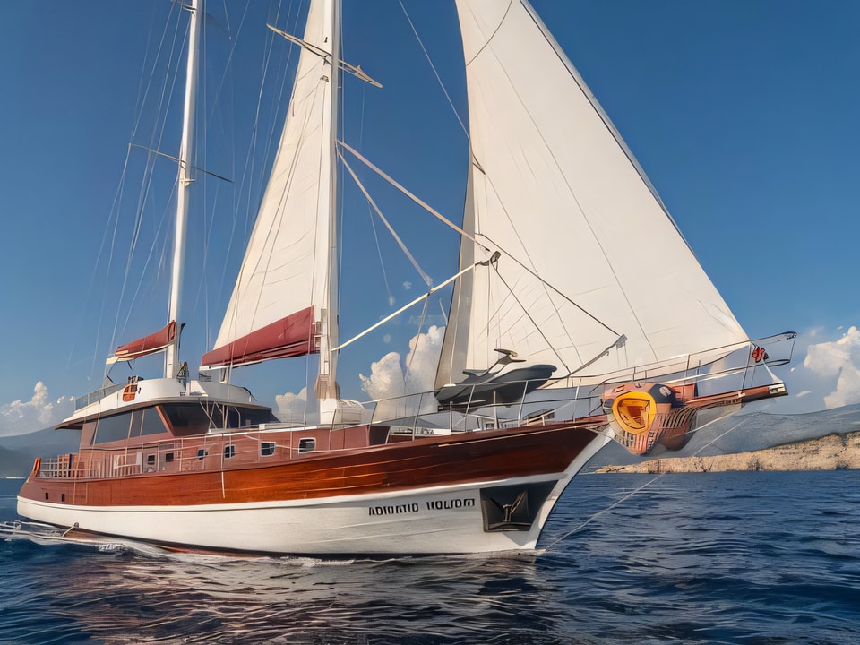 Gulet Adriatic Holiday gulet for charter from Dubrovnik / Port Dubrovnik Dubrovnik / Montenegro sailing area Croatia