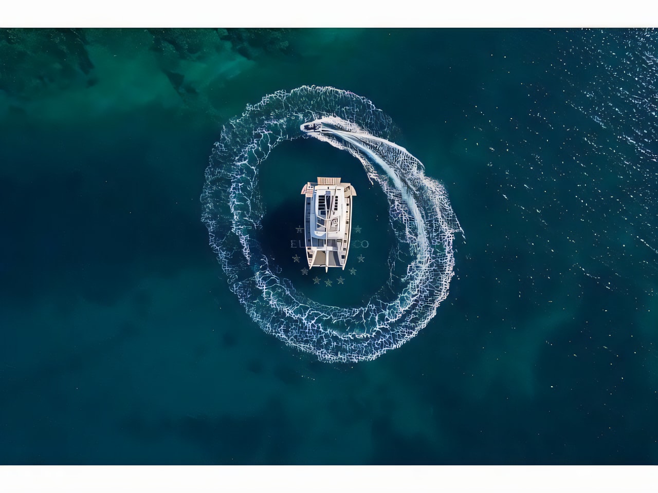 Layout of Lagoon 60 catamaran with 6 cabins Croatia yacht charter