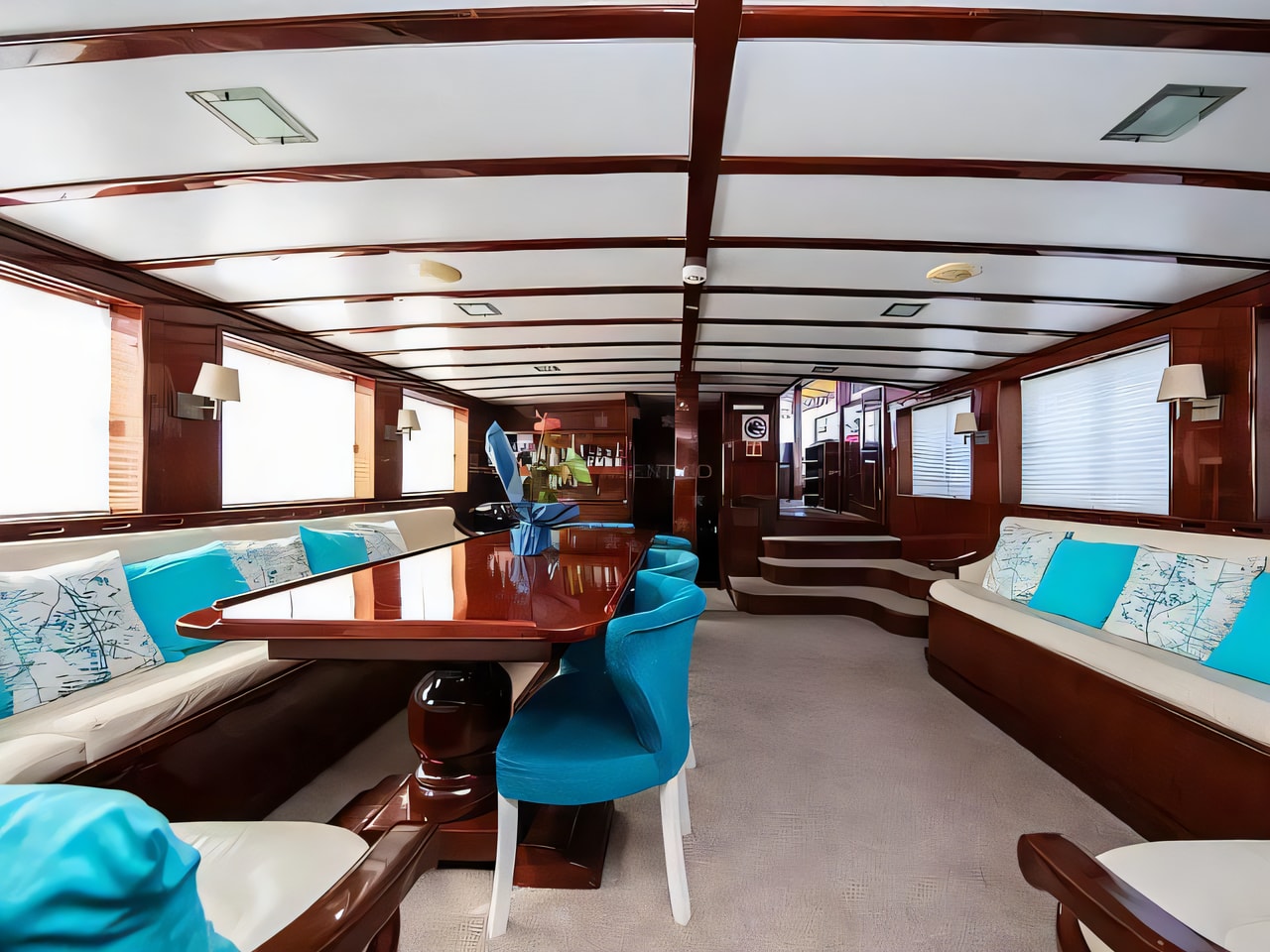 Gulet Phoenix Bronze yacht layout 6 cabins Croatia charter