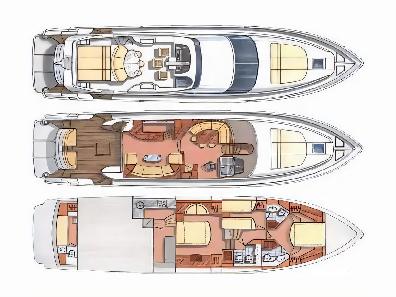 Dominator 63 (Grey Cherry) motor yacht for charter in Kornati, Croatia