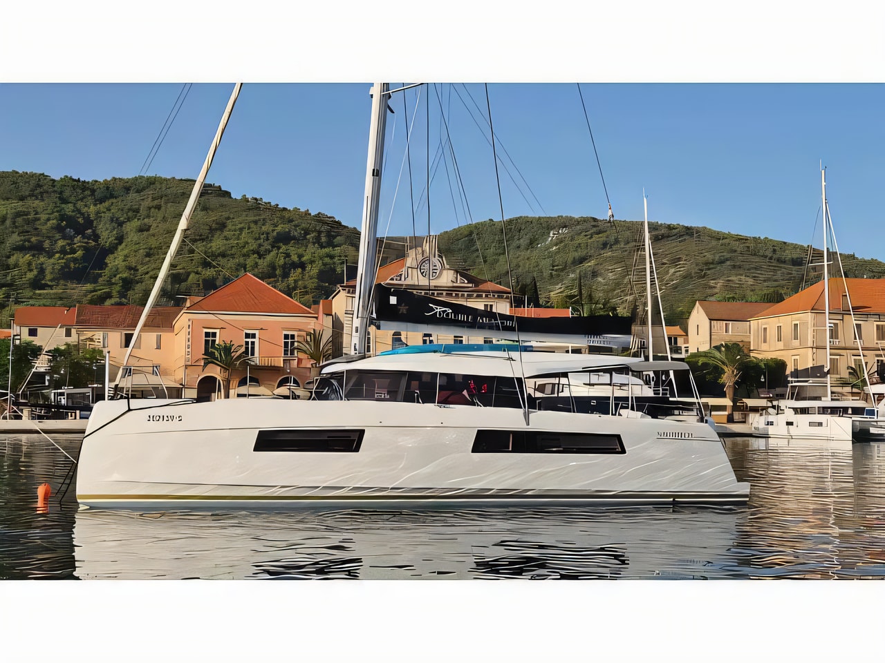 Nautitech 44 Open catamaran for charter from Primosten / Marina Kremik Kornati sailing area Croatia