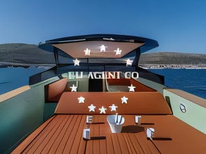 Interior of Felix 37 motor boat with 1 cabins Croatia yacht charter