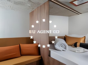 Layout of Felix 37 motor boat with 1 cabins Croatia yacht charter