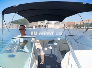 Interior of Chaparral 263 Sunesta motor boat with 0 cabins Croatia yacht charter