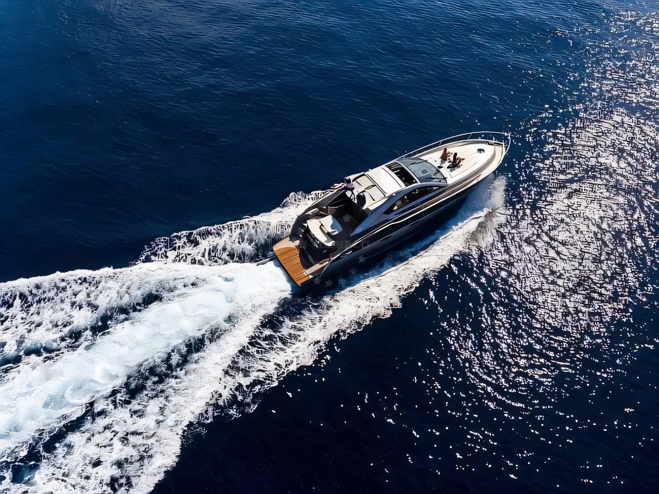 Pearl Sea 56 motor yacht for charter from Split / Port of Split / West Harbour Split sailing area Croatia