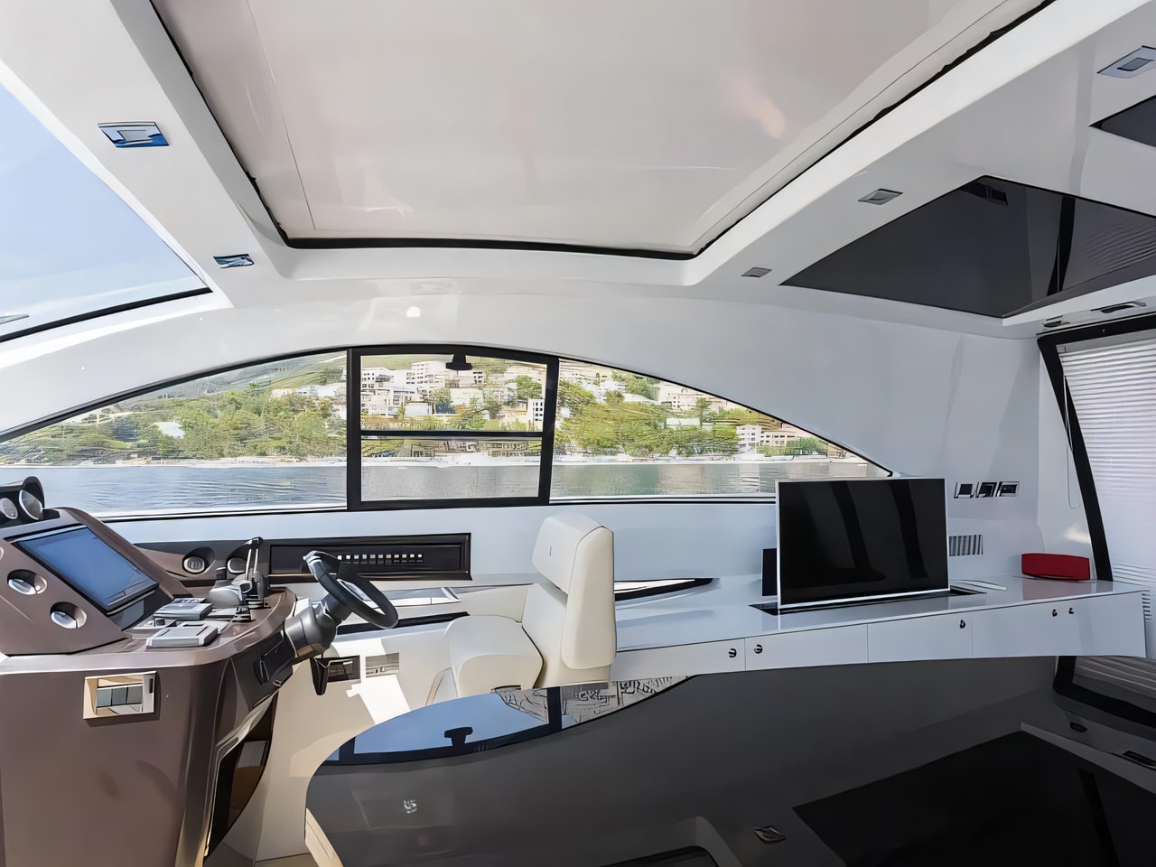 Pearl Sea 56 yacht layout 3 cabins Croatia charter (Premium +)