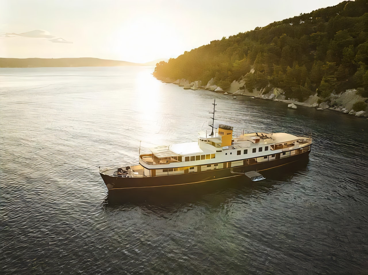 Exterior overview of Motoryacht Seagull 2 motoryacht for charter from Split ACI Marina in the Split sailing area Croatia