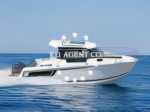 Exterior overview of Merry Fisher 695 motor boat for charter from Icici ACI Marina Opatija in the Istria / Kvarner sailing area Croatia