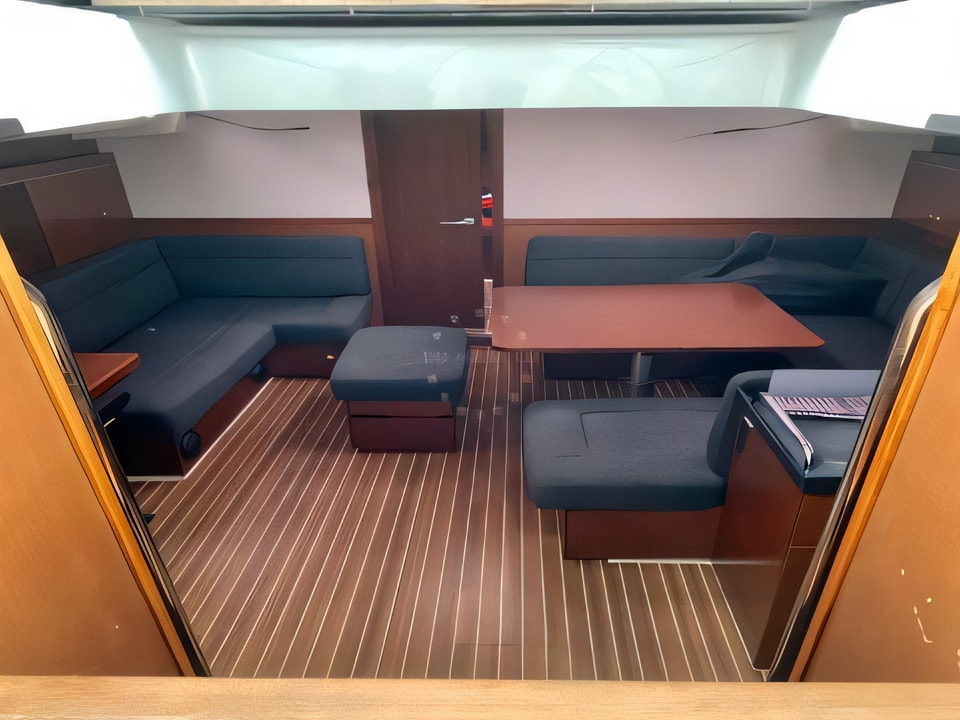 Interior of Hanse 445 / 4 sail boat with 4 cabins Croatia yacht charter